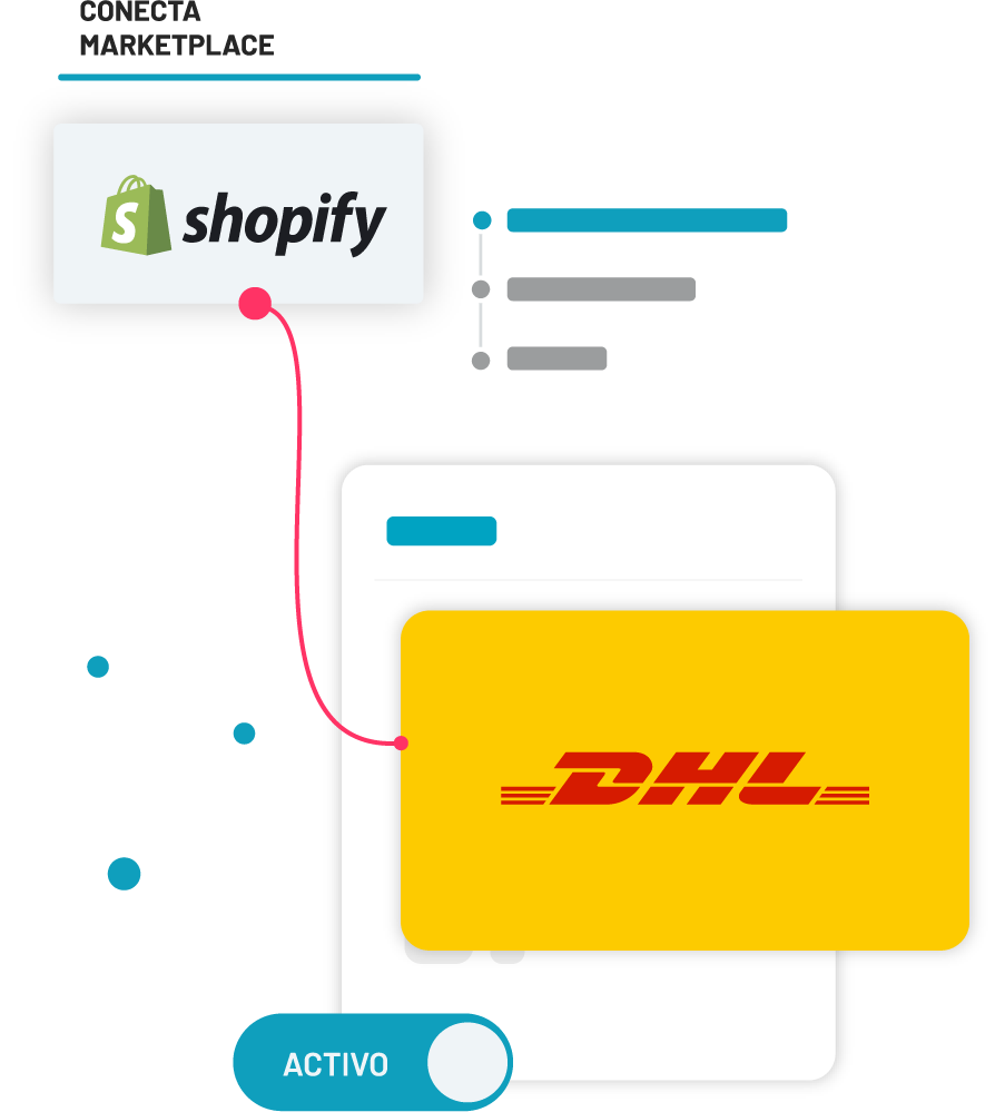 DHL y Shopify: ¡conectados con un solo clic!